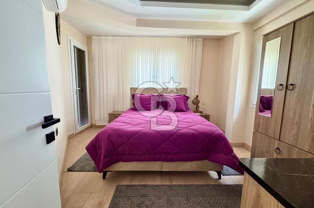 Yoncaköyde Eşsiz Panoramik Deniz Manzaralı Özel Havuzlu Villa 