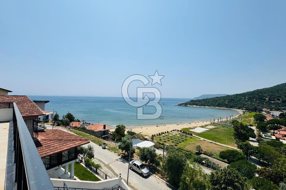 Yoncaköyde Eşsiz Panoramik Deniz Manzaralı Özel Havuzlu Villa 