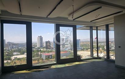 ANKARA ÇUKURAMBAR CUBES'DE İÇİ ÖZEL YAPILI 1+0 SATILIK OFİS