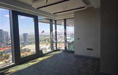 ANKARA ÇUKURAMBAR CUBES'DE İÇİ ÖZEL YAPILI 1+0 SATILIK OFİS