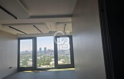 ANKARA ÇUKURAMBAR CUBES'DE İÇİ ÖZEL YAPILI 1+0 SATILIK OFİS