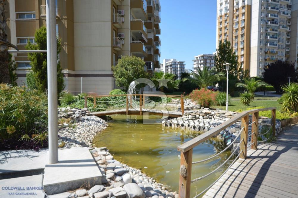 İzmir Mavişehir'de Site içi Ful Eşyalı Kiralık 70 m2 1+1