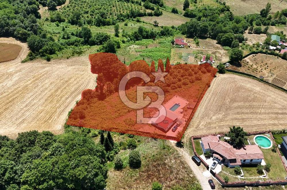 Şile Çengillide İçinde Havuzlu Evi Olan Yatırımlık Arsa