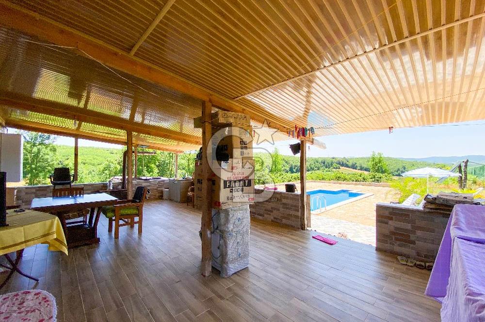 Şile Çengillide İçinde Havuzlu Evi Olan Yatırımlık Arsa