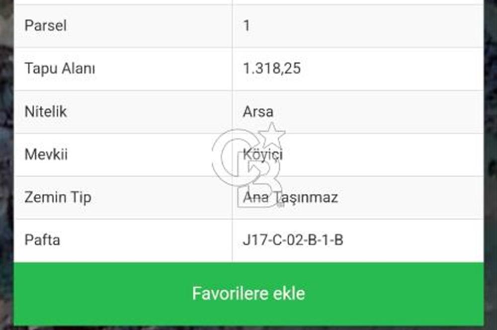 BALIKESİR AYVALIK ÜÇKABAĞAÇ MAHALLESİNDE SATILIK ARSA
