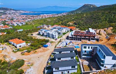 Foça'da Deniz Manzaralı 3+1 Satılık Villa