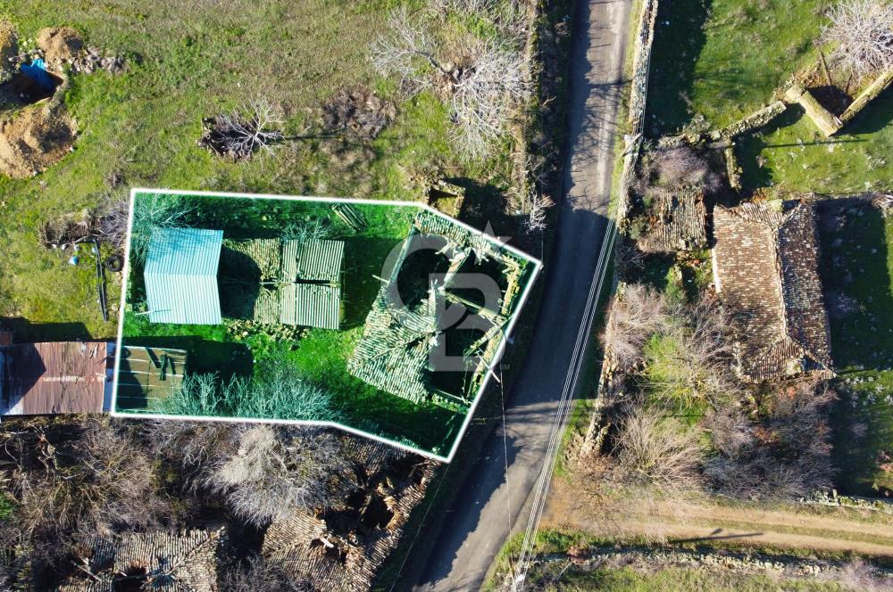 Çanakkale Lapseki Beybaş Doğa Manzaralı Taş Ev Dam ve 372m²Arsa