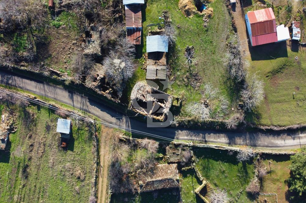 Çanakkale Lapseki Beybaş Doğa Manzaralı Taş Ev Dam ve 372m²Arsa