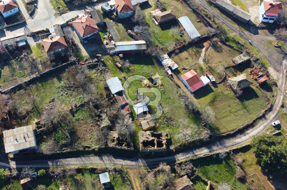 Çanakkale Lapseki Beybaş Doğa Manzaralı Taş Ev Dam ve 372m²Arsa