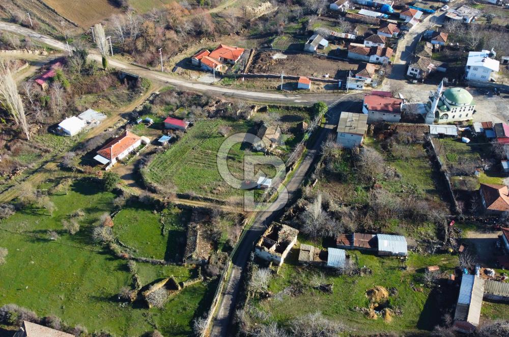 Çanakkale Lapseki Beybaş Doğa Manzaralı Taş Ev Dam ve 372m²Arsa
