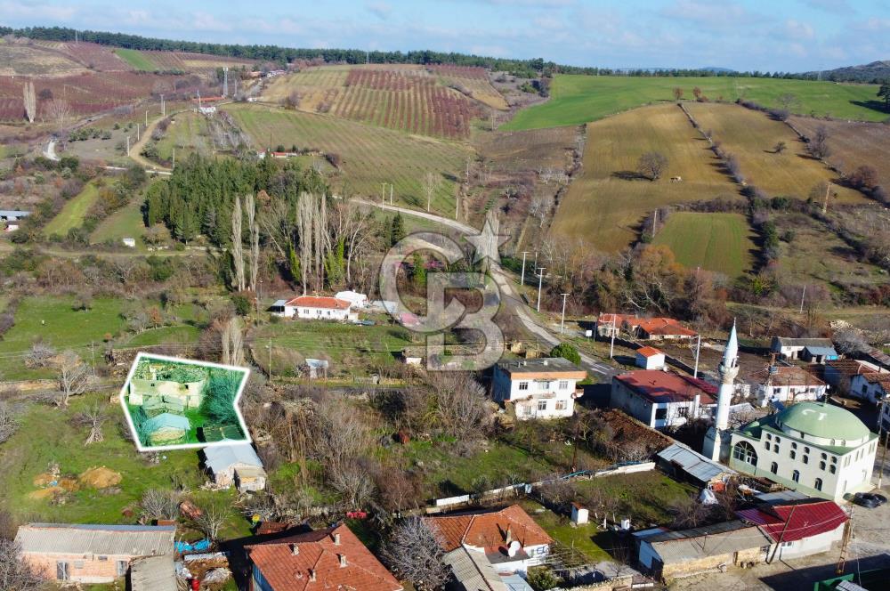 Çanakkale Lapseki Beybaş Doğa Manzaralı Taş Ev Dam ve 372m²Arsa
