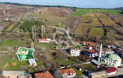 Çanakkale Lapseki Beybaş Doğa Manzaralı Taş Ev Dam ve 372m²Arsa