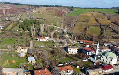Çanakkale Lapseki Beybaş Doğa Manzaralı Taş Ev Dam ve 372m²Arsa