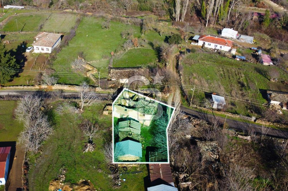 Çanakkale Lapseki Beybaş Doğa Manzaralı Taş Ev Dam ve 372m²Arsa