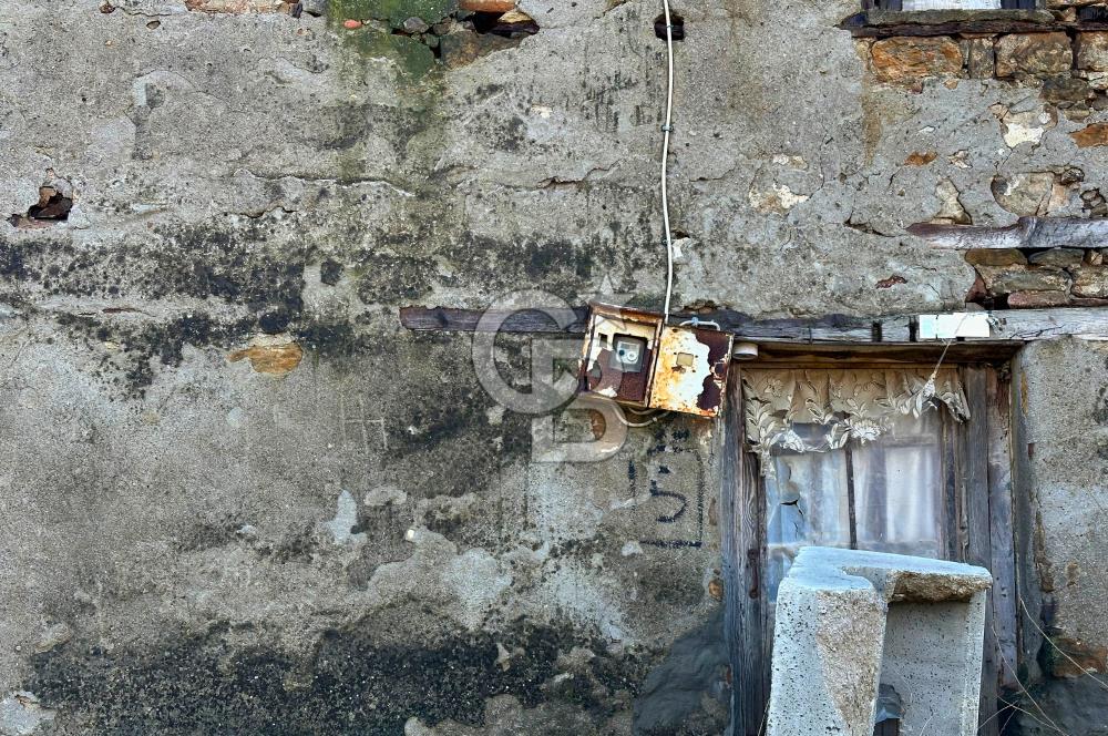 Çanakkale Lapseki Beybaş Doğa Manzaralı Taş Ev Dam ve 372m²Arsa