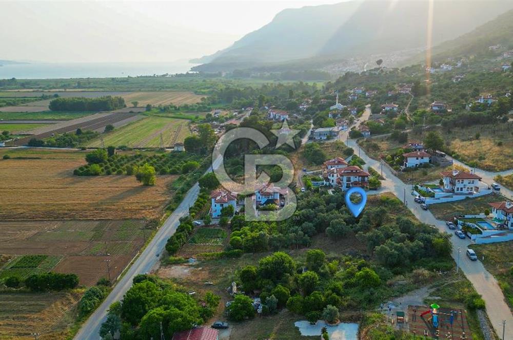 Muğla Akyaka’da Satılık Deniz Manzaralı Arsa