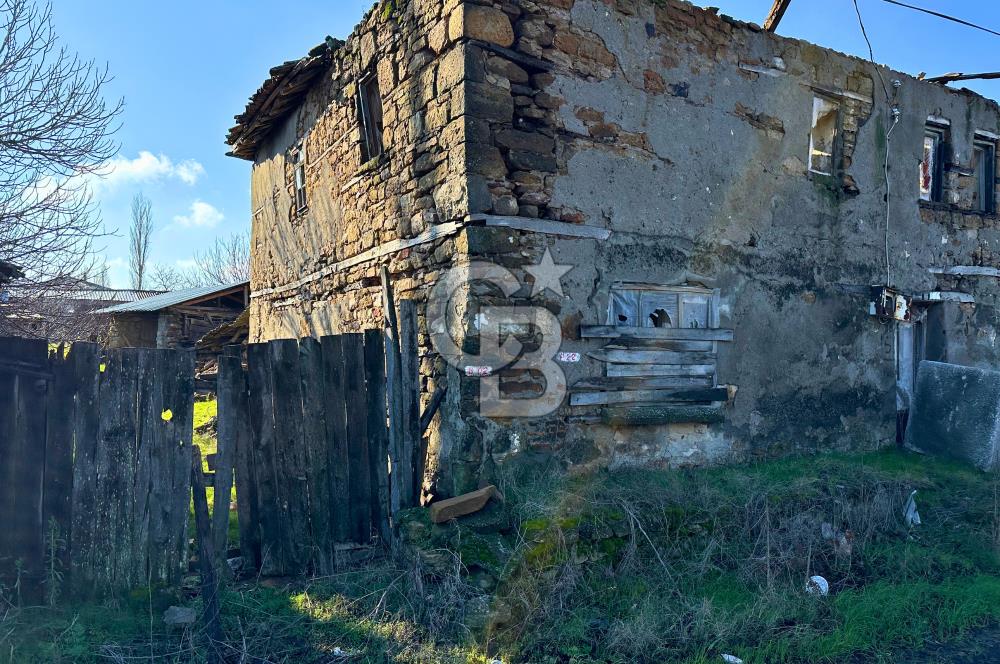 Çanakkale Lapseki Beybaş Doğa Manzaralı Taş Ev Dam ve 372m²Arsa