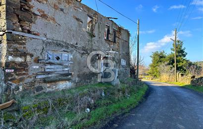 Çanakkale Lapseki Beybaş Doğa Manzaralı Taş Ev Dam ve 372m²Arsa