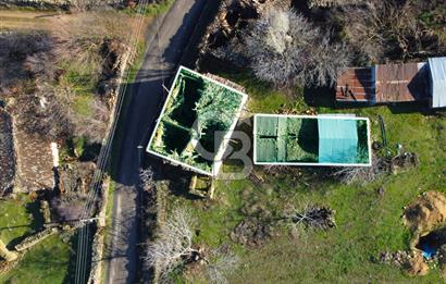 Çanakkale Lapseki Beybaş Doğa Manzaralı Taş Ev Dam ve 372m²Arsa