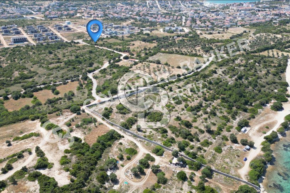 Çeşme Dalyan'da Satılık Villa İmarlı Arsa