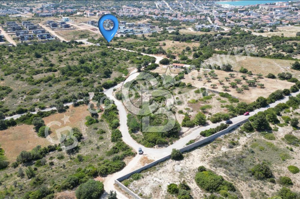 Çeşme Dalyan'da Satılık Villa İmarlı Arsa