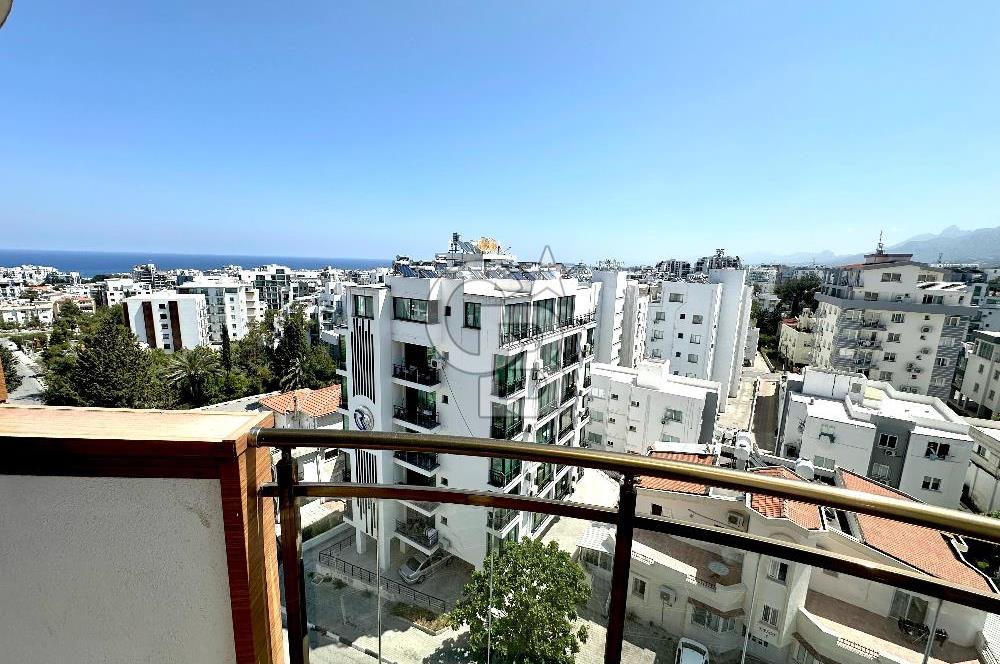 KKTC Girne Akacan Elegance Full Eşyalı Deniz ve Dağ Manzaralı Satılık 2+1 Daire