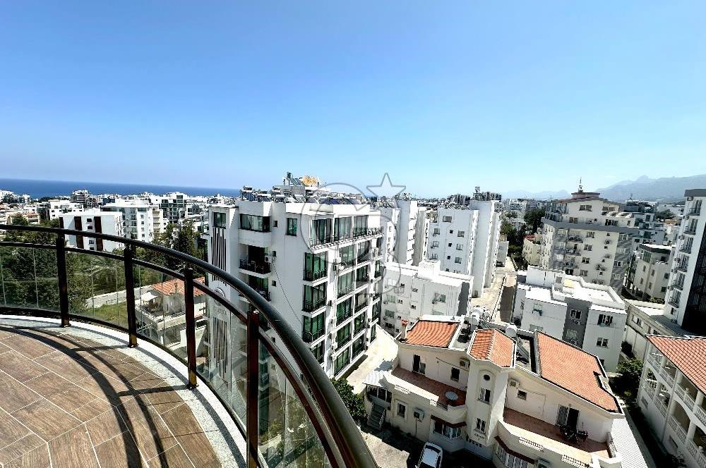 KKTC Girne Akacan Elegance Full Eşyalı Deniz ve Dağ Manzaralı Satılık 2+1 Daire