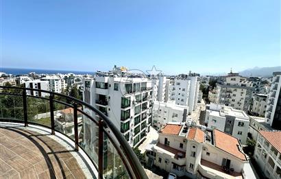 KKTC Girne Akacan Elegance Full Eşyalı Deniz ve Dağ Manzaralı Satılık 2+1 Daire