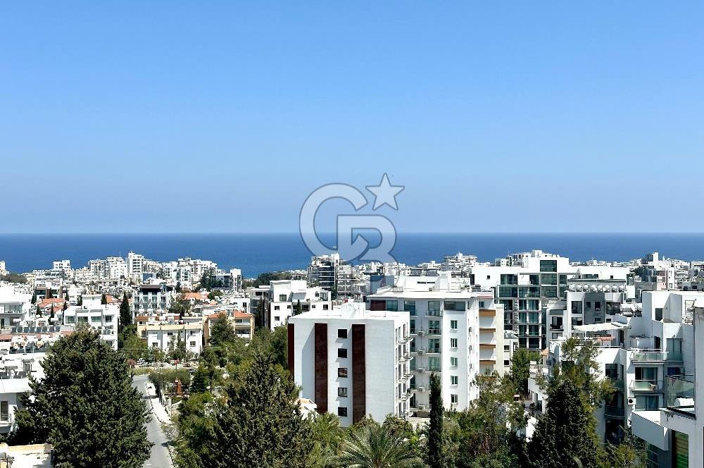 KKTC Girne Akacan Elegance Full Eşyalı Deniz ve Dağ Manzaralı Satılık 2+1 Daire