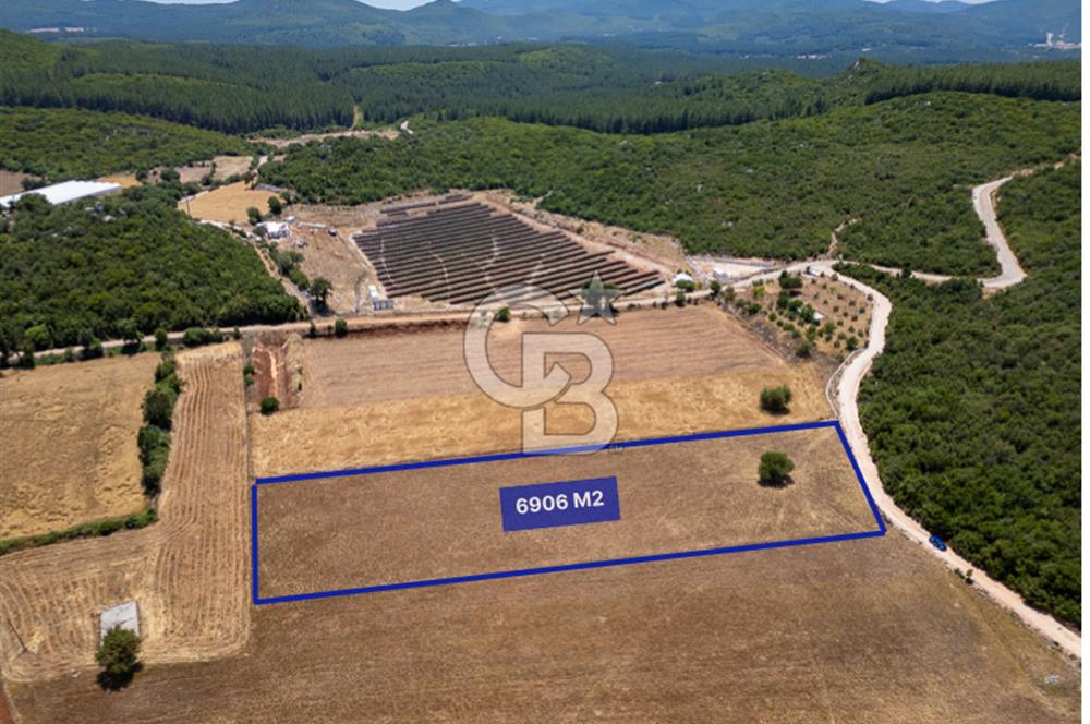 CB ARDENDEN KAŞ GÖKÇEYAZIDA DOĞA İLE İÇ İÇE SATILIK TARLA