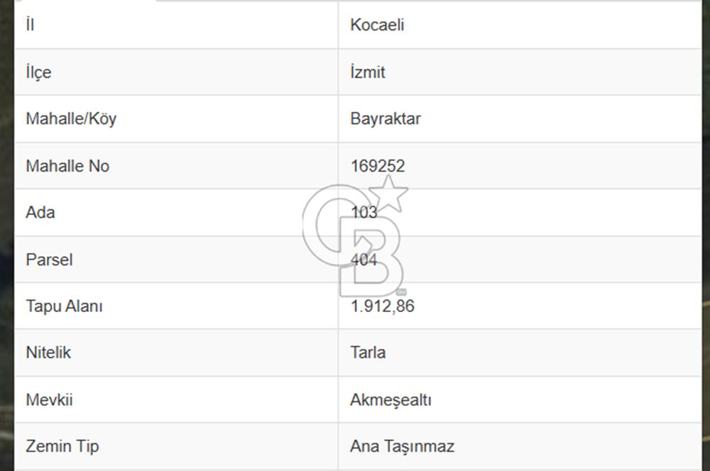 İzmit Bayraktar Kuzey Marmara Otoyolunda Tarla