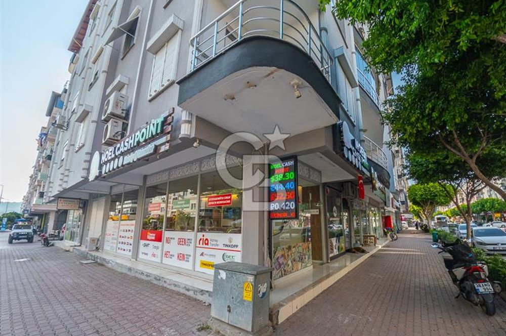 CB ARDENDEN ANTALYA DEMRENİN EN İŞLEK CADDESİNDE SATILIK DÜKKAN