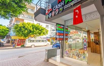 CB ARDENDEN ANTALYA DEMRENİN EN İŞLEK CADDESİNDE SATILIK DÜKKAN