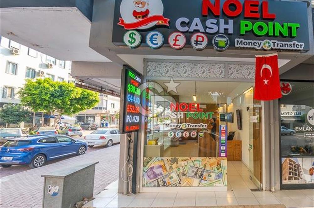 CB ARDENDEN ANTALYA DEMRENİN EN İŞLEK CADDESİNDE SATILIK DÜKKAN