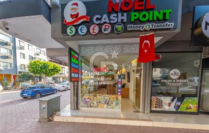 CB ARDENDEN ANTALYA DEMRENİN EN İŞLEK CADDESİNDE SATILIK DÜKKAN