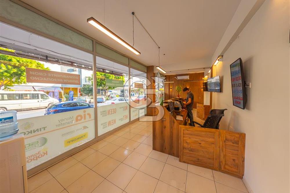 CB ARDENDEN ANTALYA DEMRENİN EN İŞLEK CADDESİNDE SATILIK DÜKKAN