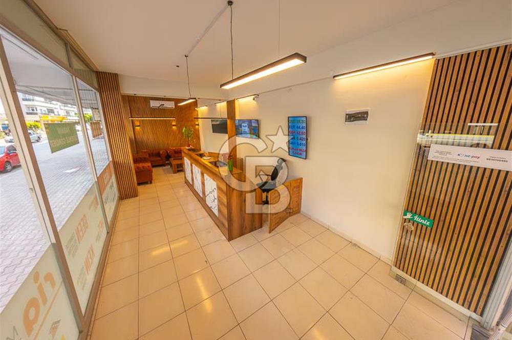 CB ARDENDEN ANTALYA DEMRENİN EN İŞLEK CADDESİNDE SATILIK DÜKKAN