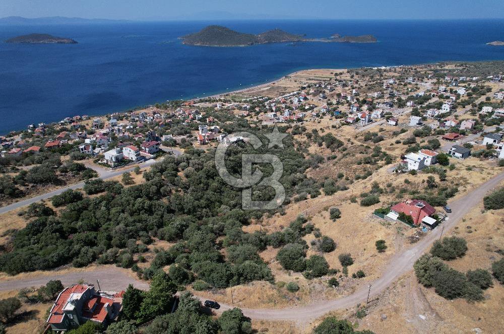 ÇANDARLI BİMEYKODA MUHTEŞEM DENİZ VE DOĞA MANZARALI SATILIK ARSA