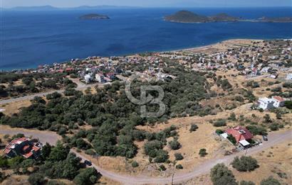 ÇANDARLI BİMEYKODA MUHTEŞEM DENİZ VE DOĞA MANZARALI SATILIK ARSA