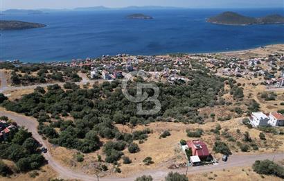 ÇANDARLI BİMEYKODA MUHTEŞEM DENİZ VE DOĞA MANZARALI SATILIK ARSA