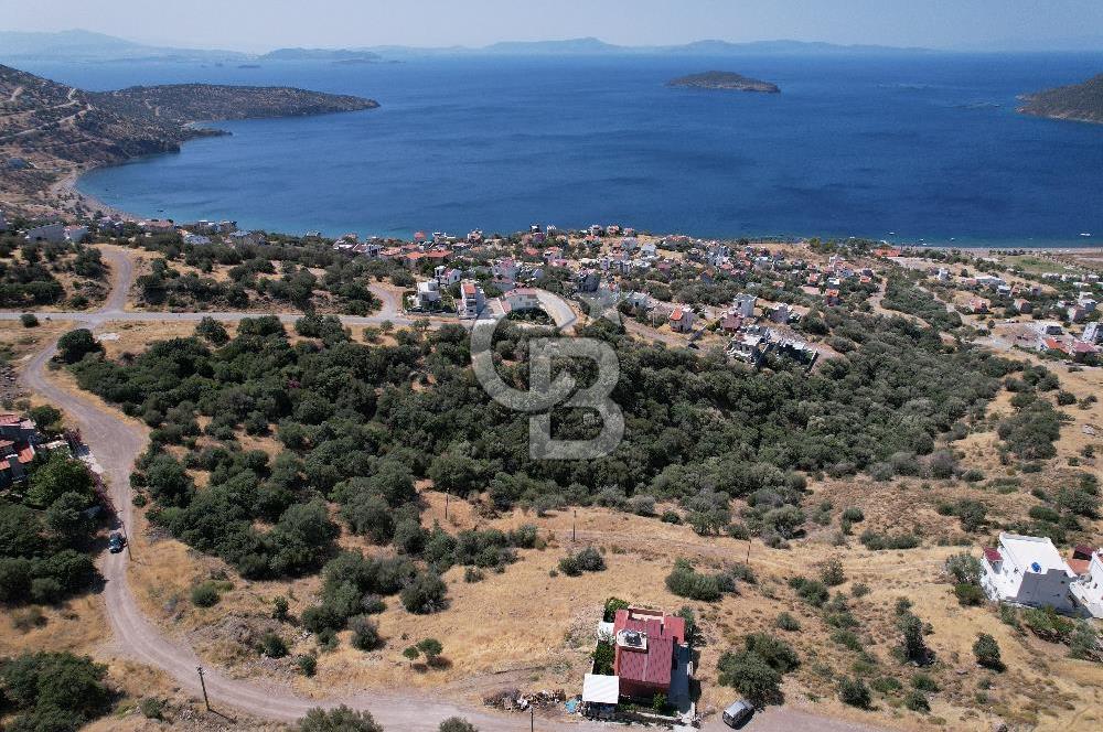 ÇANDARLI BİMEYKODA MUHTEŞEM DENİZ VE DOĞA MANZARALI SATILIK ARSA