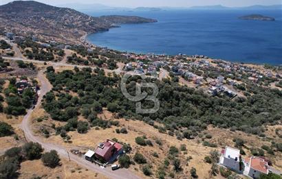 ÇANDARLI BİMEYKODA MUHTEŞEM DENİZ VE DOĞA MANZARALI SATILIK ARSA
