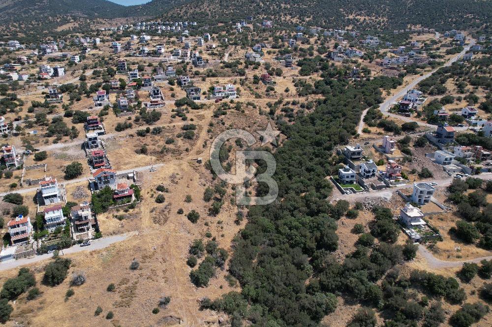 ÇANDARLI BİMEYKODA MUHTEŞEM DENİZ VE DOĞA MANZARALI SATILIK ARSA