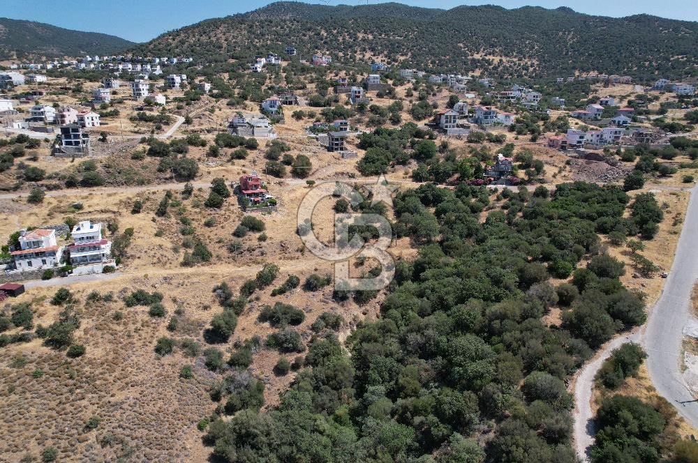 ÇANDARLI BİMEYKODA MUHTEŞEM DENİZ VE DOĞA MANZARALI SATILIK ARSA