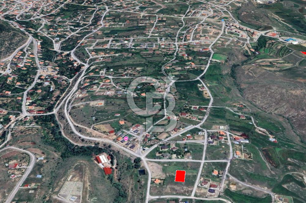 ALİ DAĞI VE ŞEHİR MANZARALI YOLA CEPHE TEMİZ VİLLA PARSELİ ÖNÜ