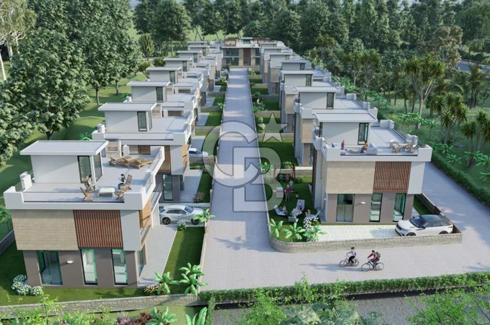 GİRNE LAPTA'DA SATILIK MÜSTAKİL HAVUZLU LUX VİLLA PROJESİ