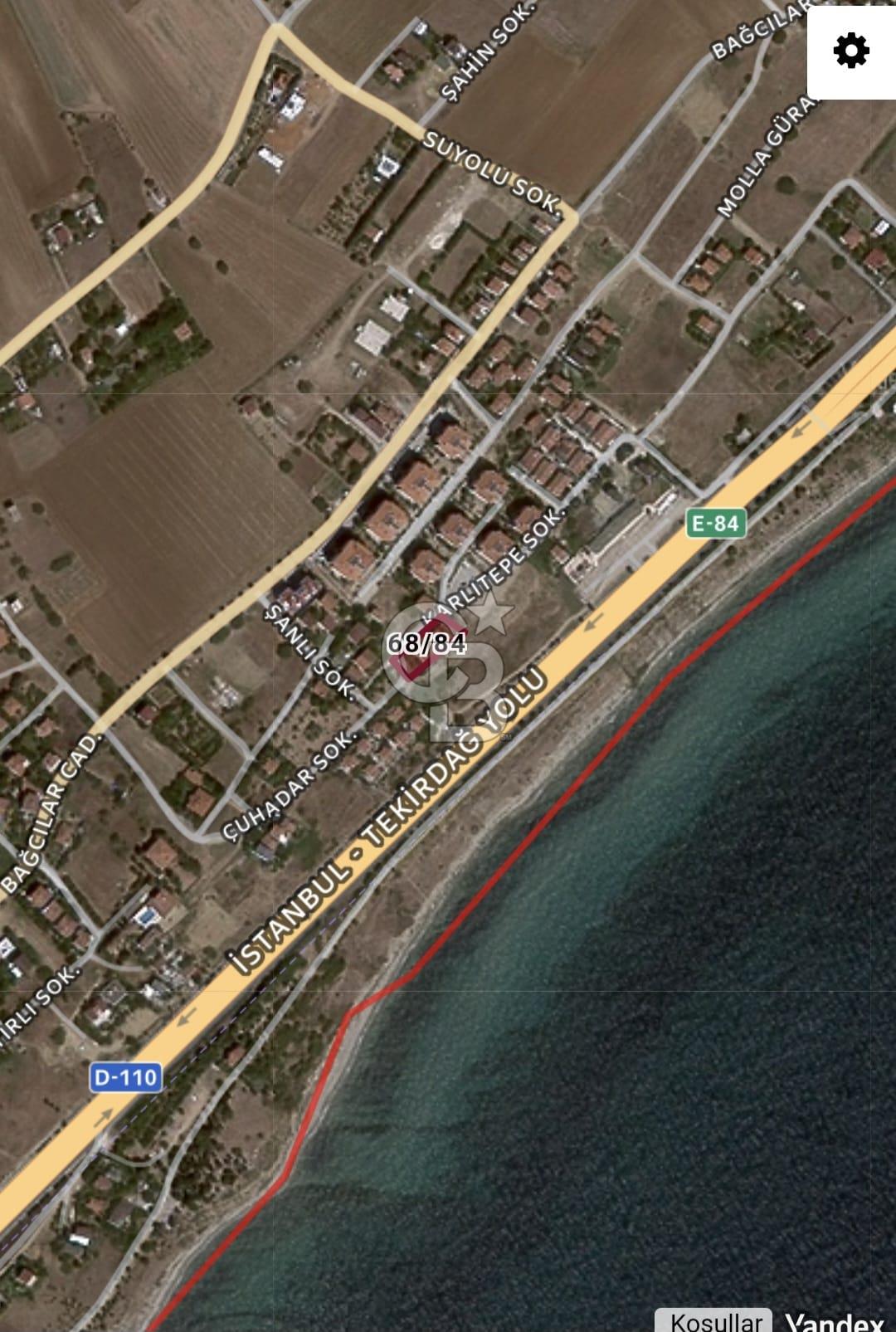 Tekirdağ Marmaraereğlisi Sultanköy'de Denize Yakın Arsa