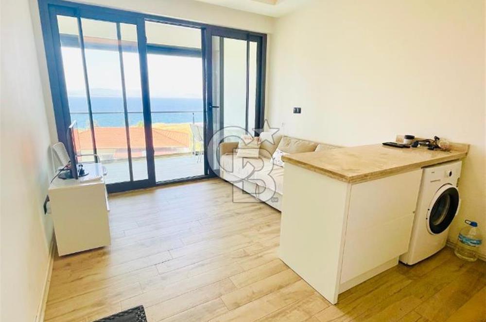 ÇEŞME AYASARANDA FULL DENİZ MANZARALI KİRALIK REZİDANS DAİRE