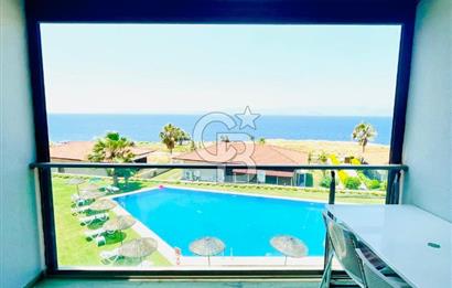 ÇEŞME AYASARANDA FULL DENİZ MANZARALI KİRALIK REZİDANS DAİRE