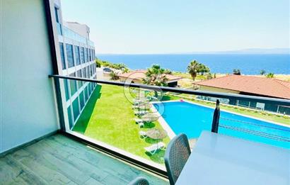 ÇEŞME AYASARANDA FULL DENİZ MANZARALI KİRALIK REZİDANS DAİRE